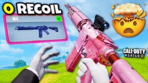 THIS NO RECOIL M4 BUILD is ACTUALLY INSANE! 🤯| COD MOBILE | SOLO VS SQUADS