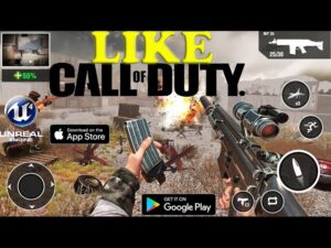 TOP BEST 25 WAR GAMES FPS LIKE CALL OF DUTY IN MOBILE HIGH GRAPHICS OFFLINE -ONLINE OF THE YEAR 2021