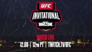 UFC Invitational Call of Duty: Warzone Tournament | Max Holloway, DrDisrespect, FaZe Swagg | Dec. 9