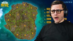 Warzone Pacific Trailer and Map Looks Amazing!!! | Caldera Size and Points of Interest