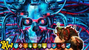 ZOMBIE ROBOTS??? - QUIET RESIDENCE (Call of Duty Custom Zombies Map)