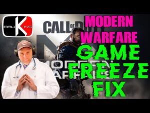 CALL OF DUTY: Modern Warfare Game Freeze (Black Screen) Fix
