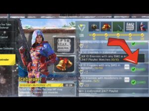 Call Of Duty Mobile Kill 10 Enemies with any SMG in Icebreaker 24/7 Playlist Matches Task Complete