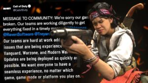 Call of Duty acknowledges how broken the games are