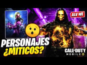 GENIAL!! ¿LLEGAN a CALL OF DUTY MOBILE los PERSONAJES MITICOS? | Lobo Jz