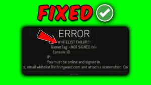 How to Fix Whitelist Failure Warzone Error | Whitelist Failure Call Of Duty 2022 | Bytes Media