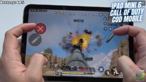 IPAD MINI 6 test game Call of Duty Mobile CODM