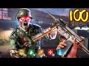 *NEW* ROUND BASED ZOMBIES MAP EASTER EGG GAMEPLAY.