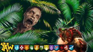 NUMA NO MURA...ZOMBIE JUNGLE SURVIVAL (Call of Duty Zombies Gameplay)