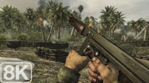 Okinawa 1945 (Battle of Shuri Castle) Call of Duty World at War - Part 13 - 8K