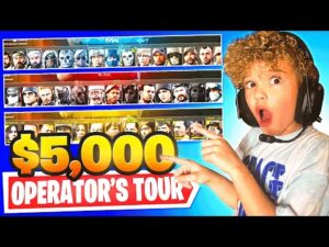 RowdyRogan's $5,000 WARZONE OPERATOR SKIN TOUR! (RARE SKINS) Call of Duty