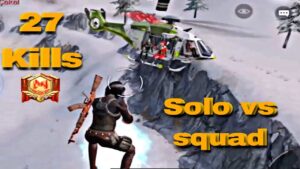 Solo vs squad legendary rank 27 kills | Call of Duty Mobile Battle Royale