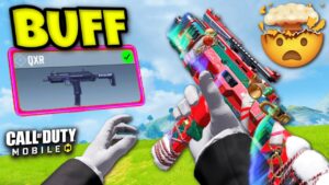 THE QXR got BUFFED and IT'S INSANE NOW!! 🤯| COD MOBILE | SOLO VS SQUADS