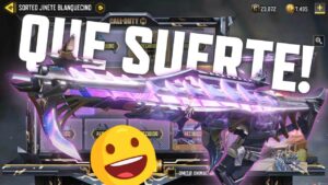 TREMENDA SUERTE EN EL SORTEO JINETE BLANQUECINO! | Call of Duty Mobile