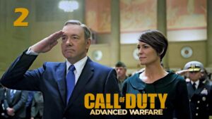 Wspaniali aktorzy w grach - Kevin Spacey i Call of Duty: Advanced Warfare #2 - Ratujemy Prezydenta