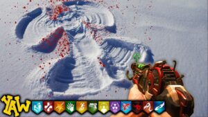 ZOMBIE SNOW ANGELS (Call of Duty Zombies Gameplay)