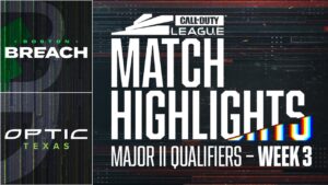 Boston Breach vs @OpTic Texas | Major I Qualifiers Week 3 Highlights | Day 3