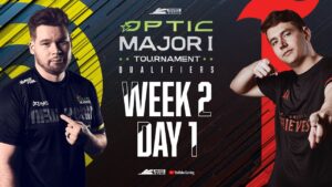 Call of Duty League 2022 Major I Qualifiers Week 2 | Day 1