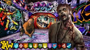 GRAFFITI LANE ZOMBIES (Call of Duty Zombies Gameplay)