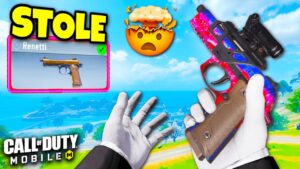 I STOLE this CUSTOM PISTOL and IT'S ACTUALLY GOOD!! | COD MOBILE