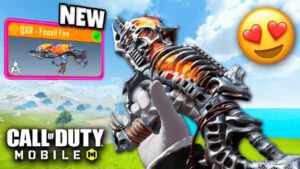 *NEW* LEGENDARY QXR - FOSSIL FIRE 😍| COD MOBILE