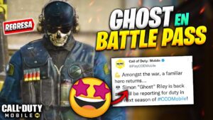 SÚPER!! GHOST REGRESA y en PASE DE BATALLA para la TEMPORADA 2 de COD MOBILE | Lobo Jz