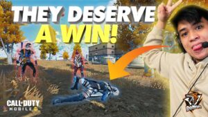 THEY DESERVE A WIN! | CALL OF DUTY MOBILE