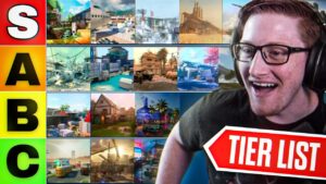 The BEST Call Of Duty MAP TIERLIST!