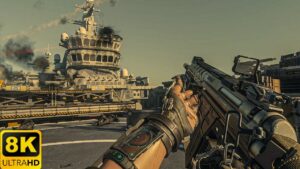 USS Arrowhead , San Francisco 2060|Atlas is Taking Over|Call of Duty Advanced Warfare - 8K
