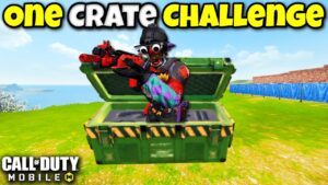1 CRATE CHALLENGE in COD MOBILE 🤯