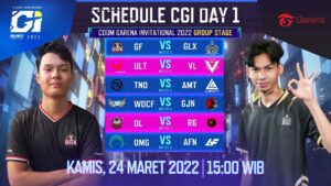 CODM Garena Invitational 2022 - Group Stage Day 1 | Garena Call of Duty®: Mobile