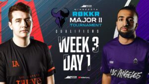 Call of Duty League 2022 Major II Qualifiers Week 3 | Day 1