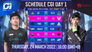 Call of Duty: Mobile - Garena Invitational 2022 - Group Stage Day 1
