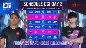 Call of Duty: Mobile - Garena Invitational 2022 - Group Stage Day 2
