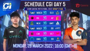 Call of Duty: Mobile - Garena Invitational 2022 - Group Stage Day 5