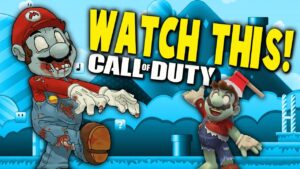 Call of Duty Zombies Super Mario Cheep Cheep Beach (YouAlwaysWin)