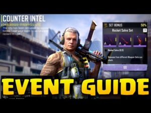 Counter Intel EVENT GUIDE and TIPS in Call of Duty Mobile