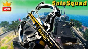 Crossbow Solo Squad Victory Call of Duty: Warzone Solo Win rebirth island gameplay