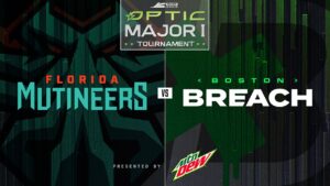 Elimination Round 1 | @Florida Mutineers  vs Boston Breach   | OpTic Major 1 | Day 2