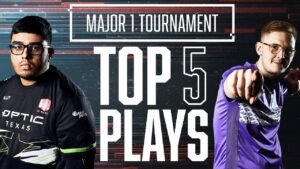 Outnumbered But Never Outgunned 😏 | Top 5 Plays Major 1 Tournament