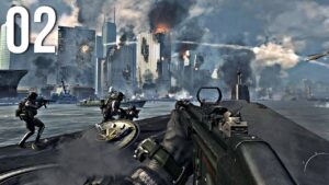 SUBMARINO INVADE MANHATTAN |  Call of duty MW3  em 4K 60FPS | PORTUGUÊS BR