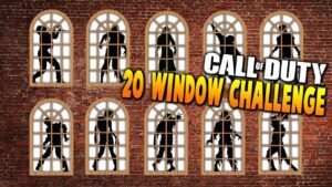 The 20 Window Zombie Challenge (Call of Duty Zombies Map)