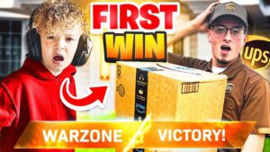 Turns out our UPS Driver is a Gamer! (Call of Duty Warzone)