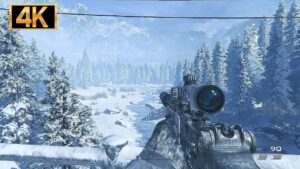 Winter Sniper Mission | PS5 | Call of Duty Modern Warfare 2 Remastered | 4K