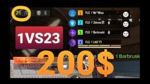 clutching 200$ tournament 1VS23 Call Of Duty Mobile #battleroyal