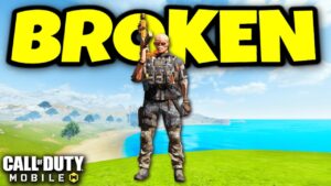 this skin JUST BROKE cod mobile...