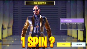 1 SPIN "SNOOP DOGG" SKIN? in Call Of Duty Mobile | BEST LUCKY DRAW in COD MOBILE