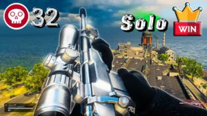 32 Kill  Call of duty Warzone Rebirth island solo win SPR (No Commentary)
