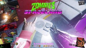 Beating "Zombies In Spaceland" Easter Egg! (Call Of Duty: IW Zombies)