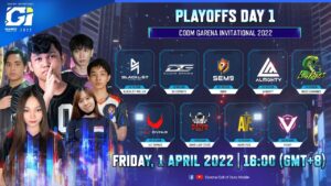 Call of Duty: Mobile - Garena Invitational 2022 - Playoffs Day 1